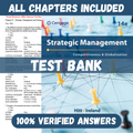 Test Bank for Strategic Management Concepts and Cases Competitiveness and Globalization 14th Edition by Hitt
