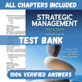 Test Bank for Strategic Management Text and Cases 11th Edition by Dess