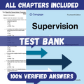 Test Bank for Supervision: Concepts and Practices of Management, 14th Edition by Edwin C. Leonard