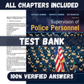 Test Bank for Supervision of Police Personnel 9th Edition (Global Edition) By Nathan Iannone