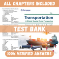 Test Bank for Transportation: A Global Supply Chain Perspective, 10th Edition by Novack