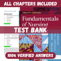 Test bank for Fundamentals of Nursing 12th Edition by Patricia A. Potter