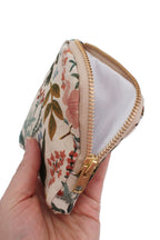 Wildflower Canvas Mini Purse Pouch